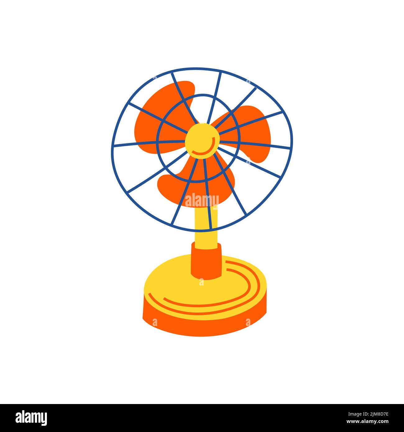 Table fan illustration Stock Vector Image & Art Alamy