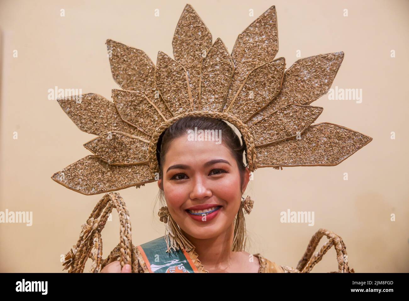 Las Pinas, Philippines. 5th Aug, 2022. A contestant participates in the