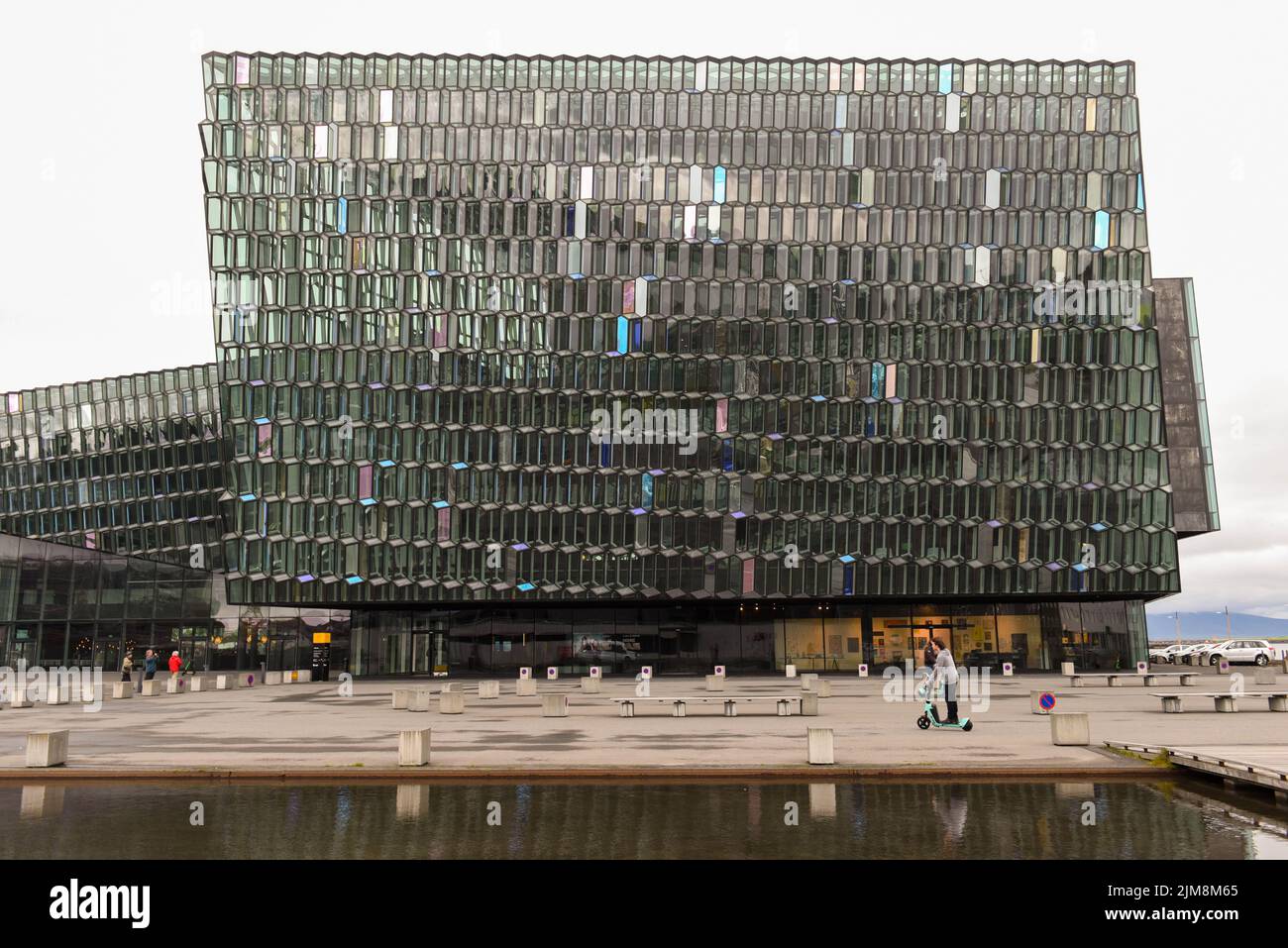 Harpa Concert Hall and Conference Centre at Reykjavik on Iceland Stock Photo
