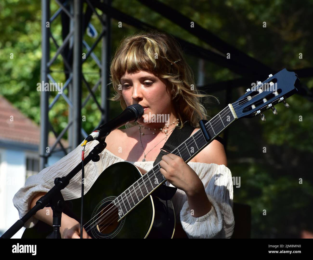 Singer And Songwriter PEM At The Bristol Harbour Festival, Bristol, UK ...