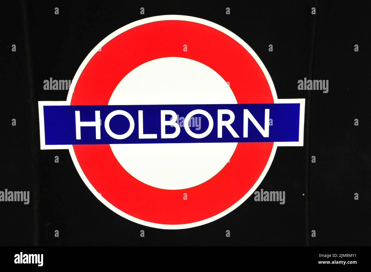 Holborn underground sign Stock Photo Alamy