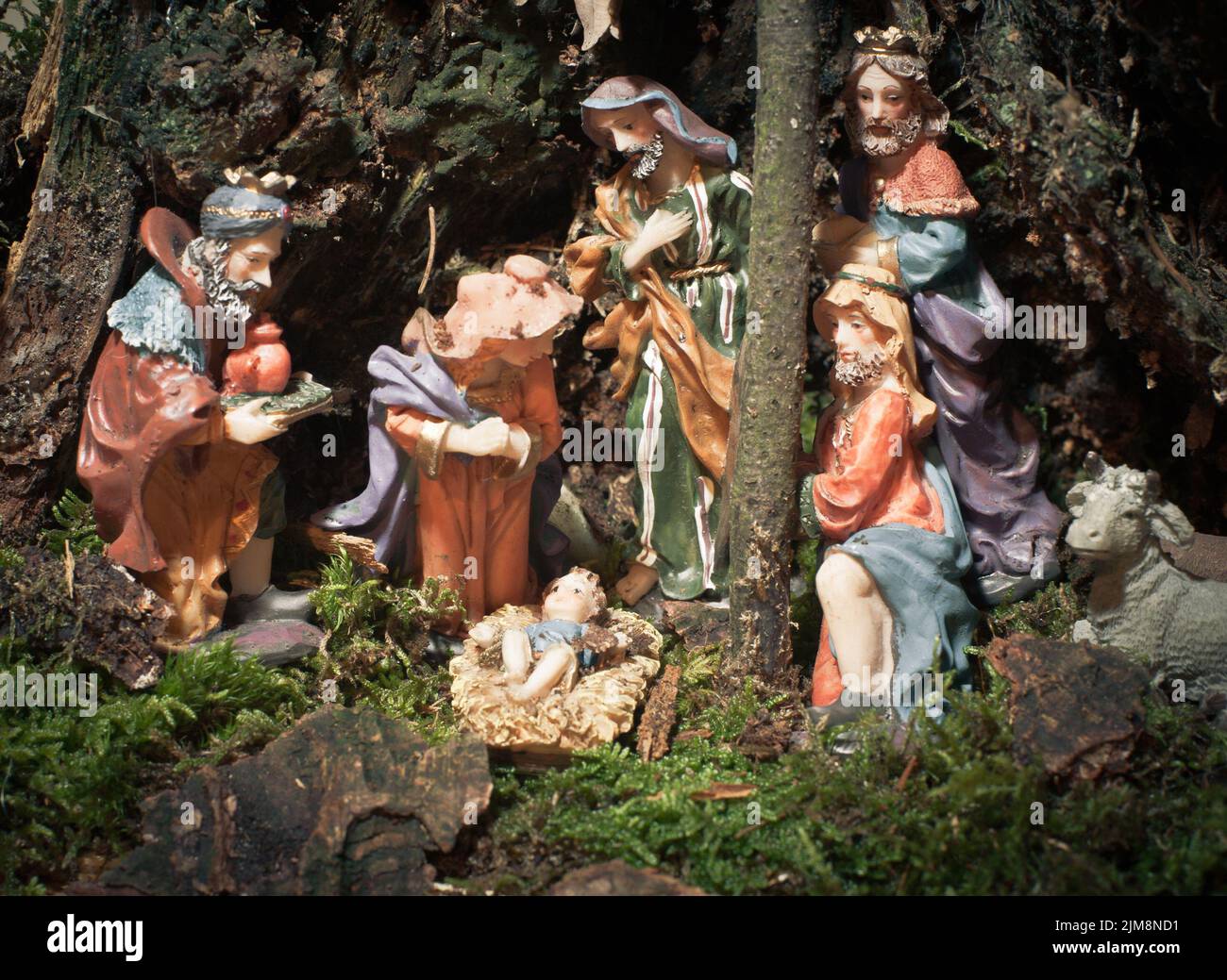 Christmas crib the shepherd hires stock photography and images Alamy