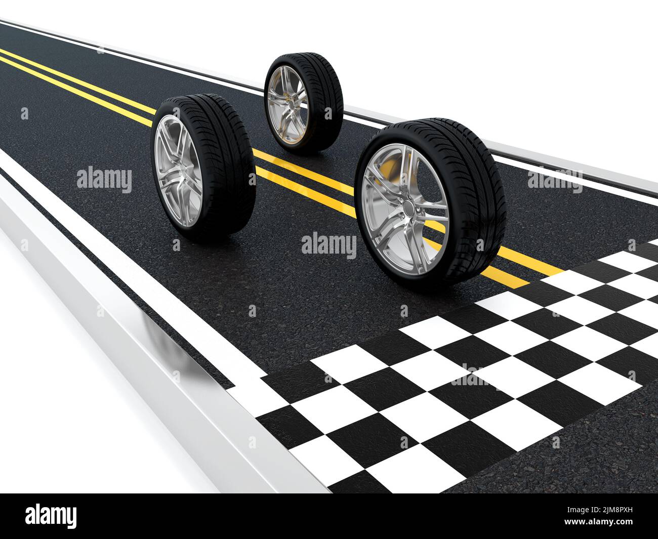 Car wheel race Stock Photo Alamy