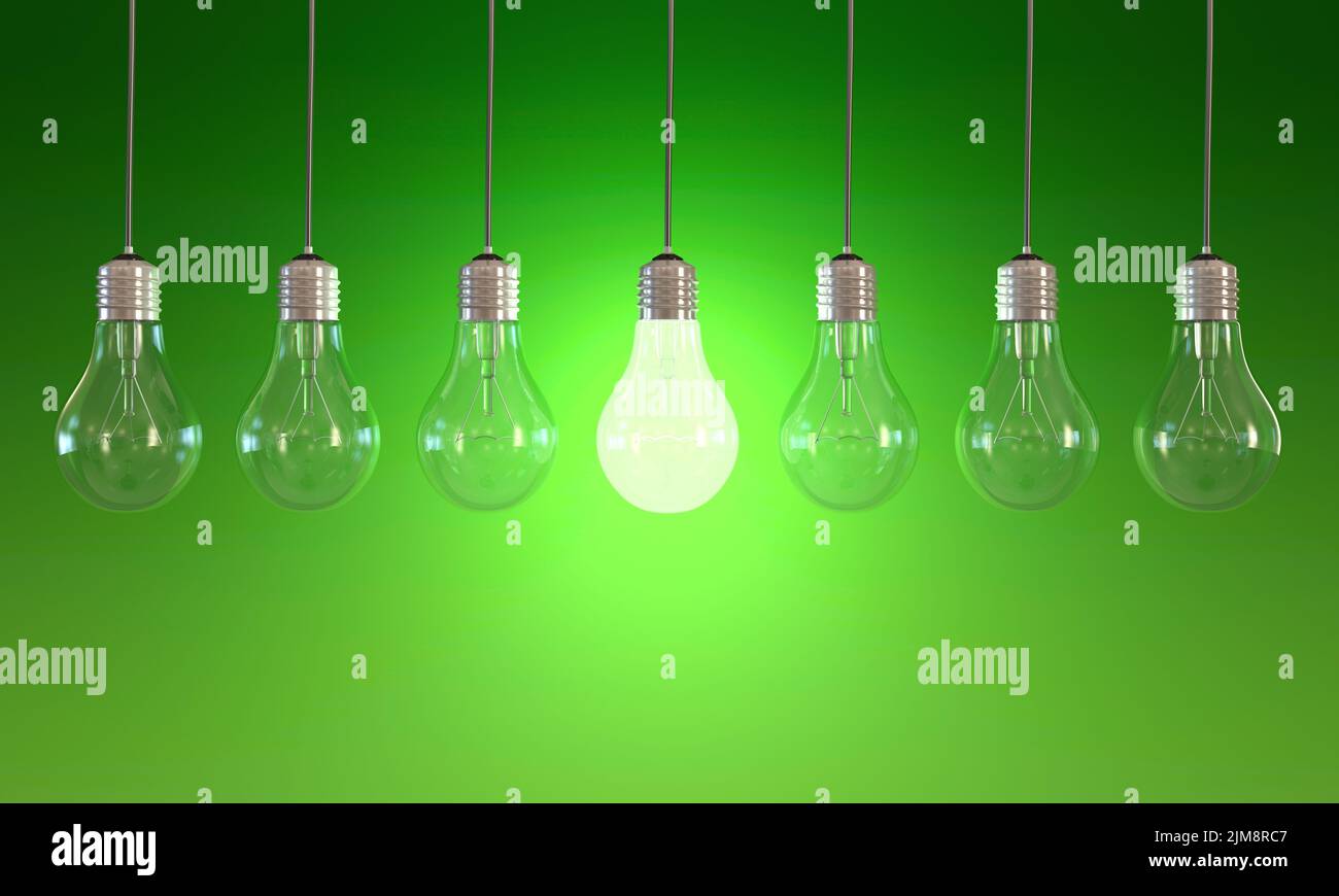 Light bulb Stock Photo