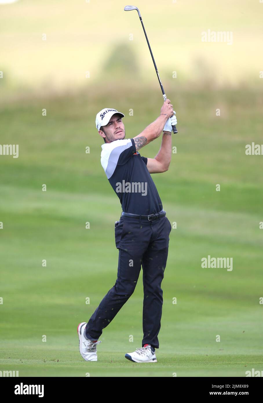 Ivan Cantero Gutierrez during day two of the Cazoo Wales Open at the Celtic Manor Resort in Newport, Wales. Picture date: Friday August 5, 2022. Stock Photo