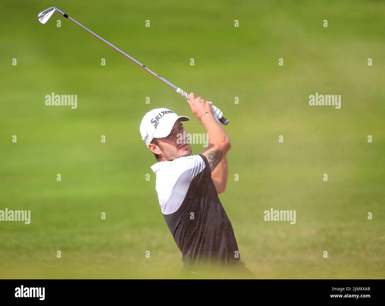 Ivan Cantero Gutierrez during day two of the Cazoo Wales Open at the Celtic Manor Resort in Newport, Wales. Picture date: Friday August 5, 2022. Stock Photo