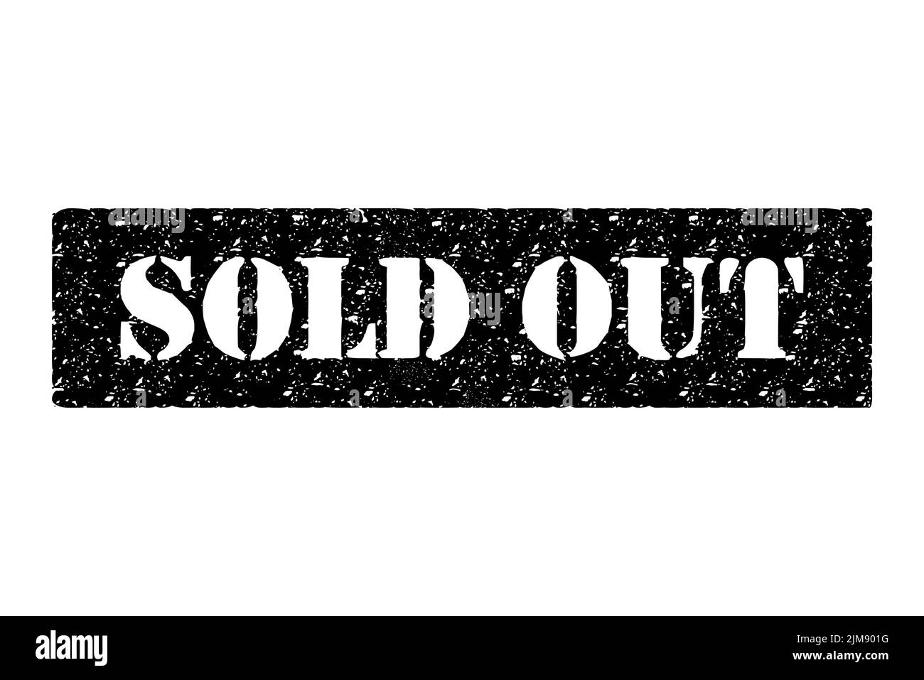 Sold out stamp symbol, label sticker sign button, text banner vector ...