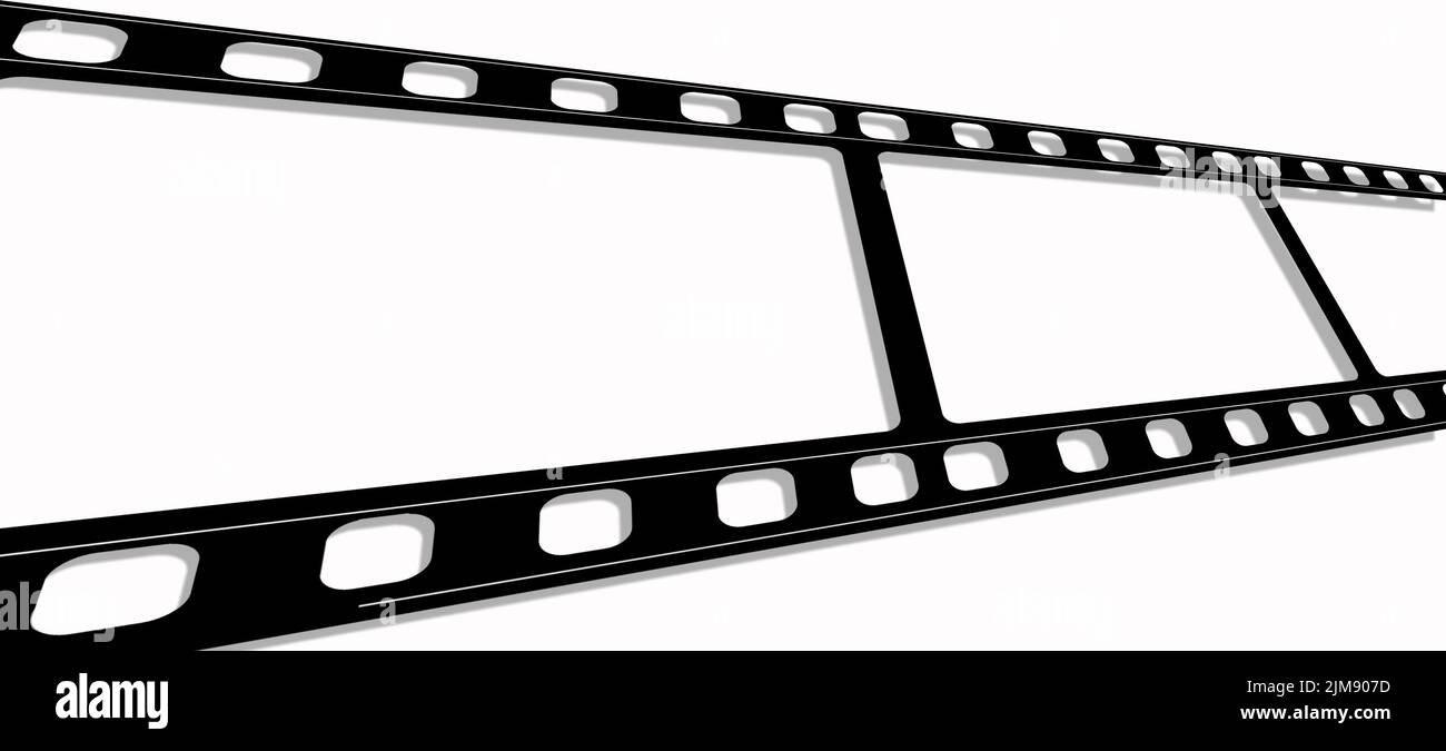35mm Film frames Stock Photo Alamy