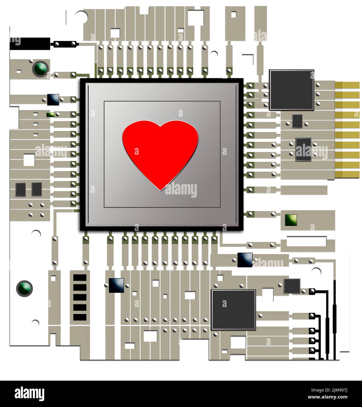 Electronic circuit board Stock Photo - Alamy