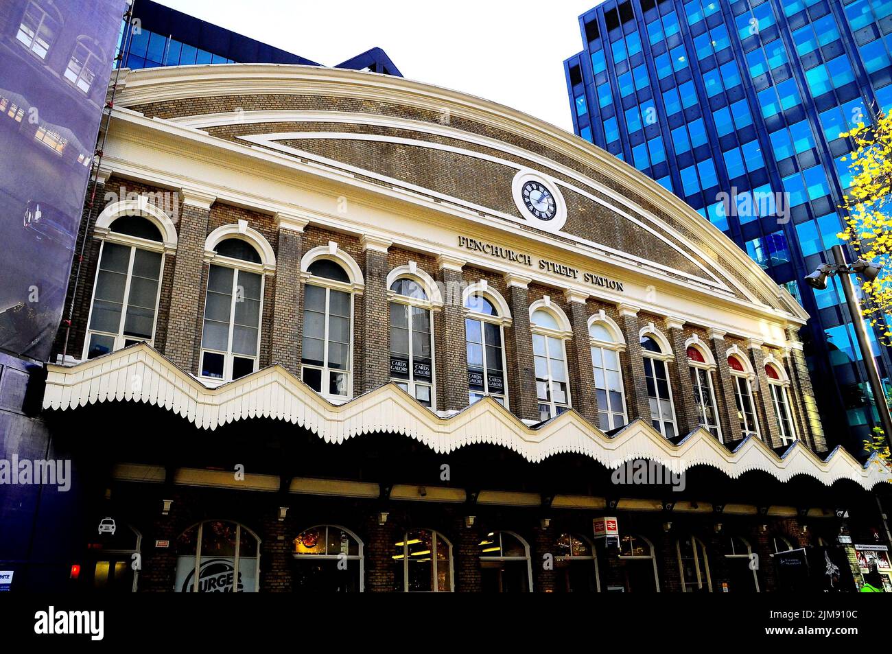 London Fenchurch Street station Stock Photo Alamy