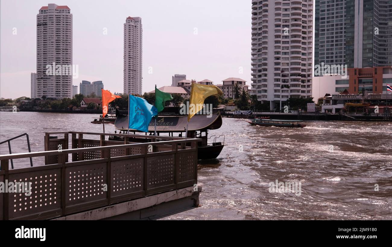 The Chao Phraya River Bangkok Thailand Stock Photo - Alamy