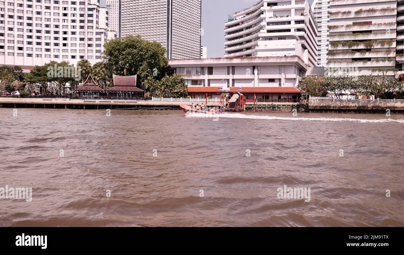 The Chao Phraya River Bangkok Thailand Stock Photo - Alamy