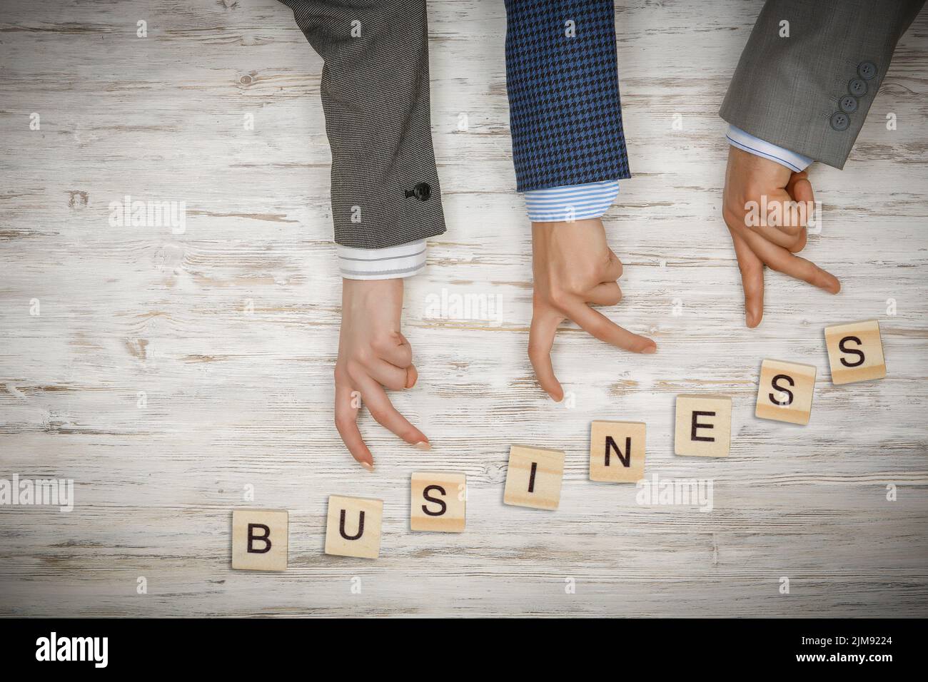 Business decrease concept . Mixed media Stock Photo - Alamy