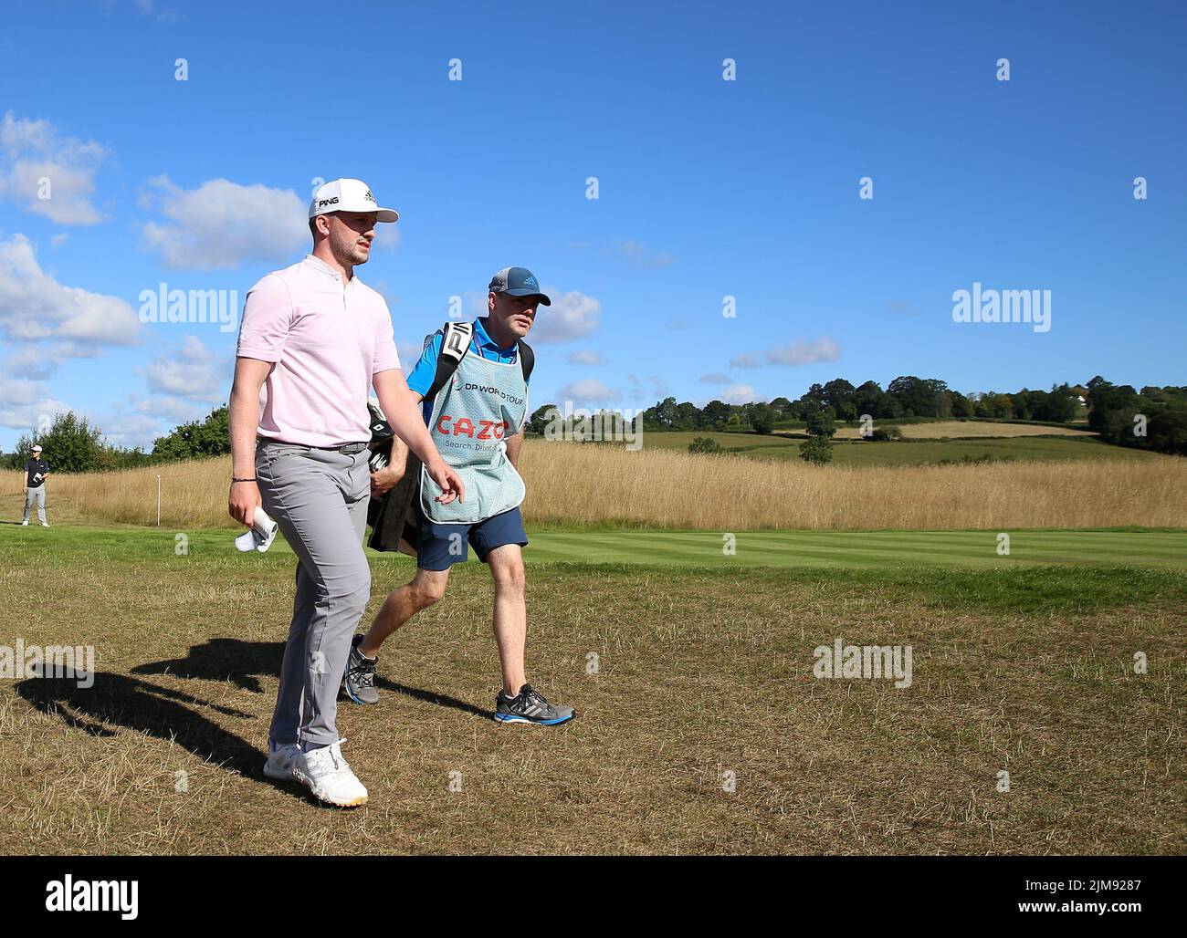 Scotland’s Connor Syme during day two of the Cazoo Wales Open at the Celtic Manor Resort in Newport, Wales. Picture date: Friday August 5, 2022. Stock Photo