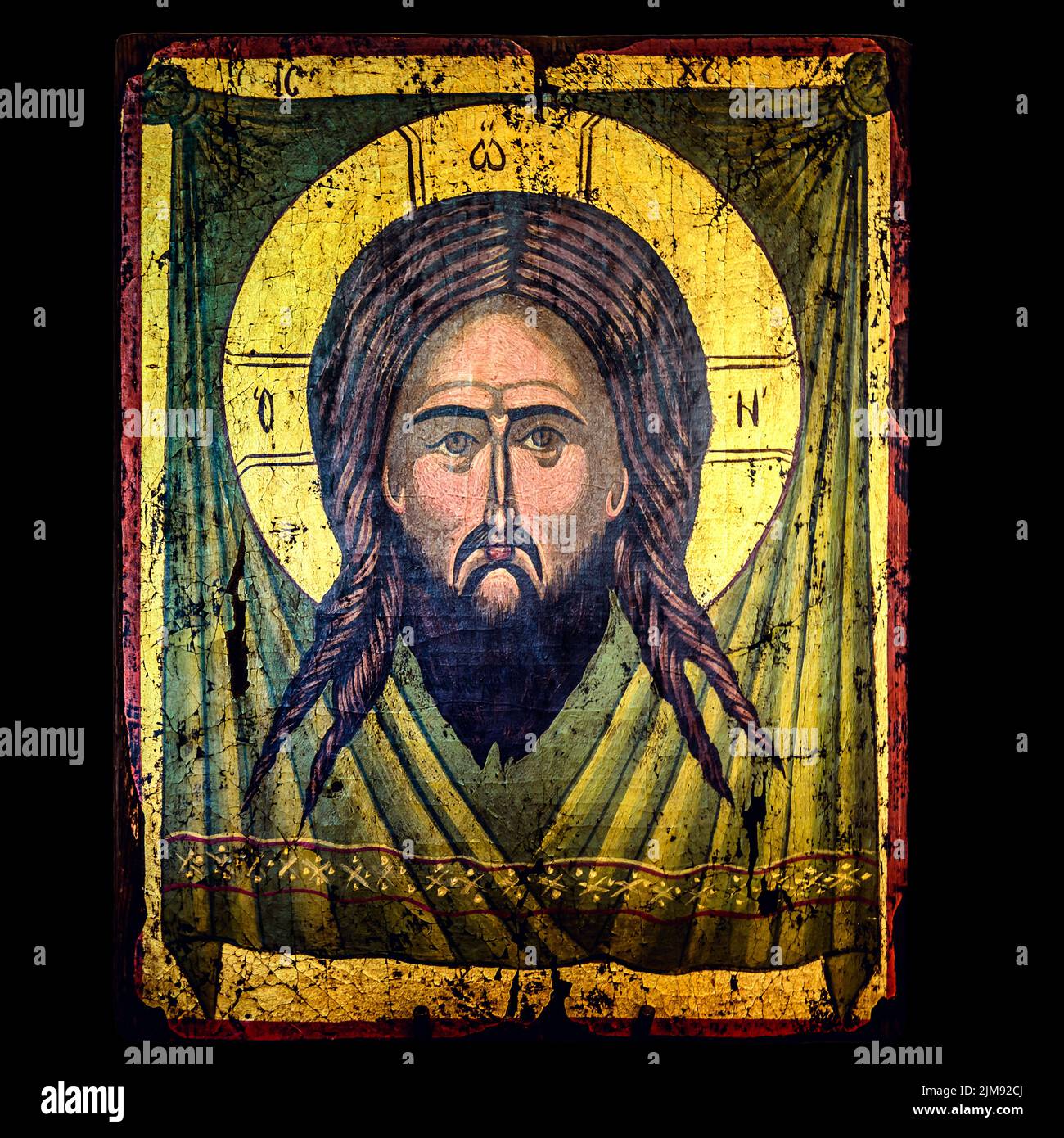 Icon of Christ - Friburg Stock Photo