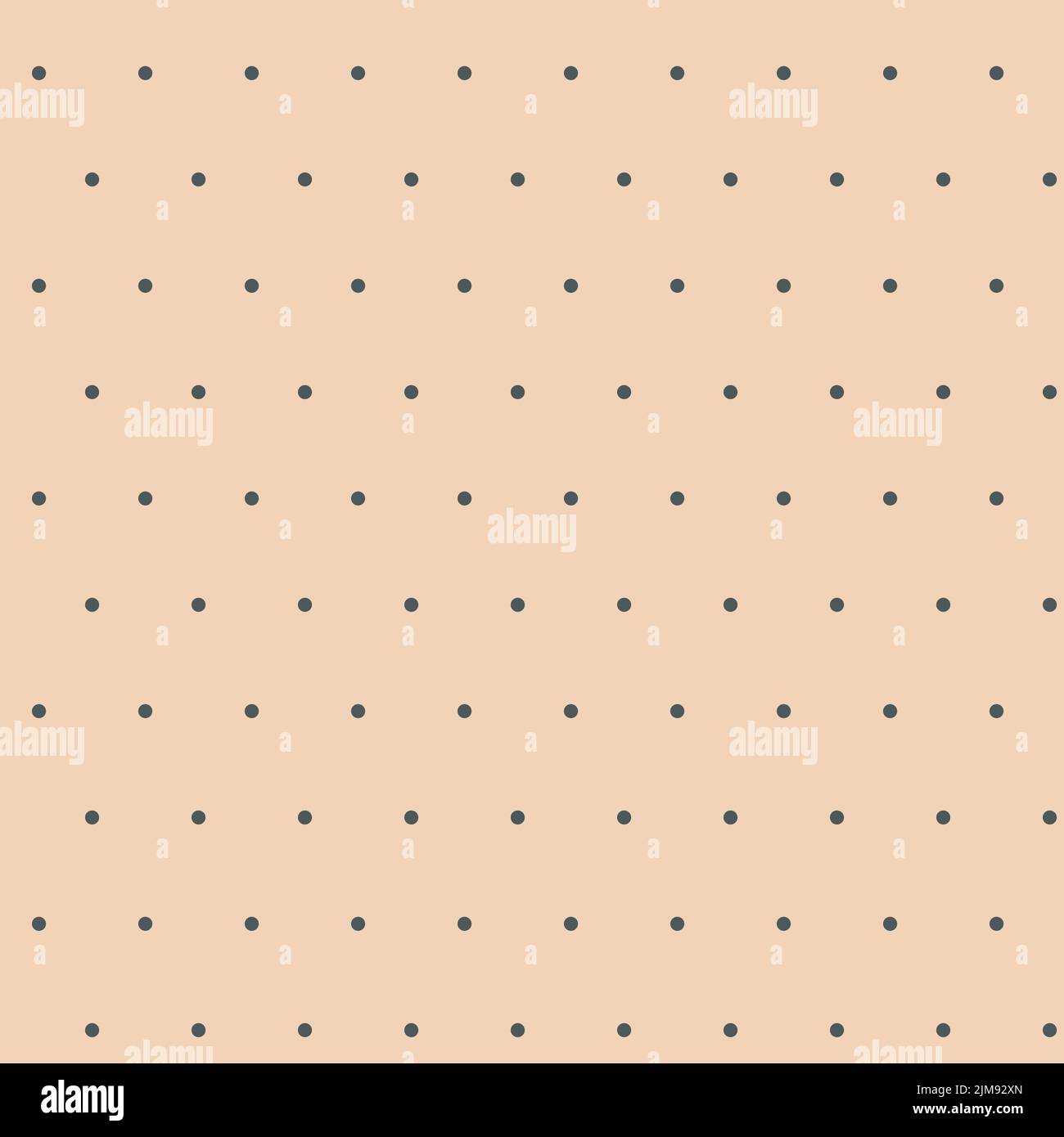 Polka dot seamless pattern for textile design, simple geometric ...
