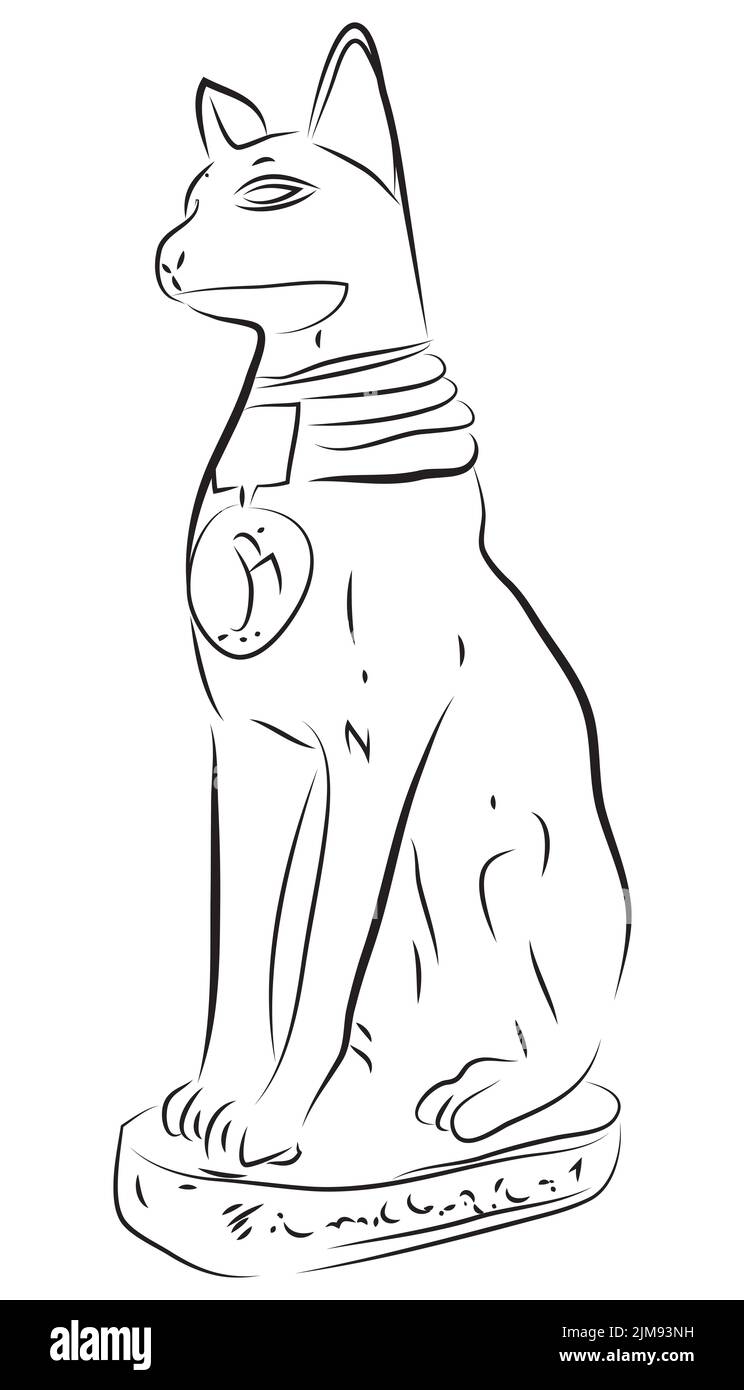 Bastet statue hi-res stock photography and images - Alamy
