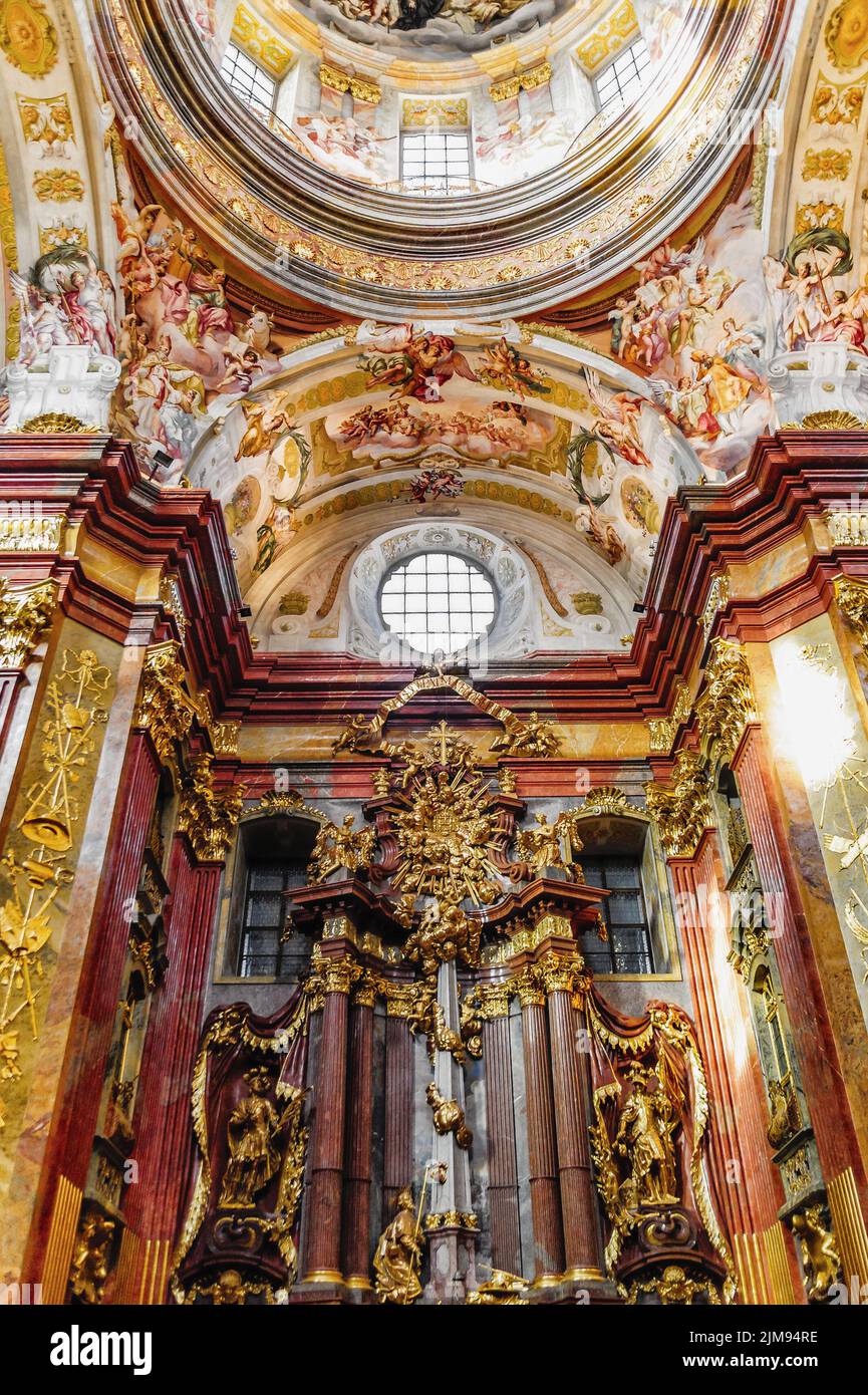 melk-abbey-interior-hi-res-stock-photography-and-images-alamy