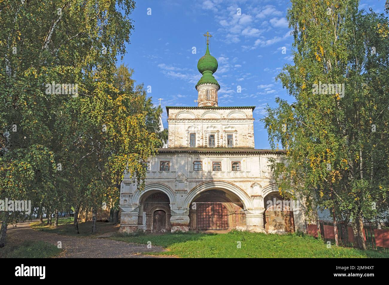 Monastery of Archangel Michael in Veliky Ustyug Stock Photo
