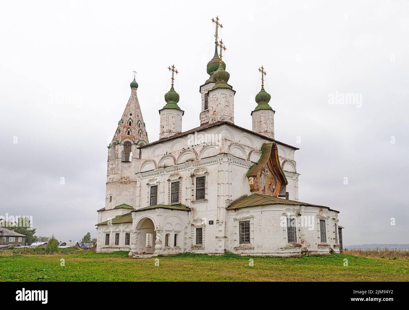 Ancient church of St. Dmitry Solun in Veliky Ustyug Stock Photo
