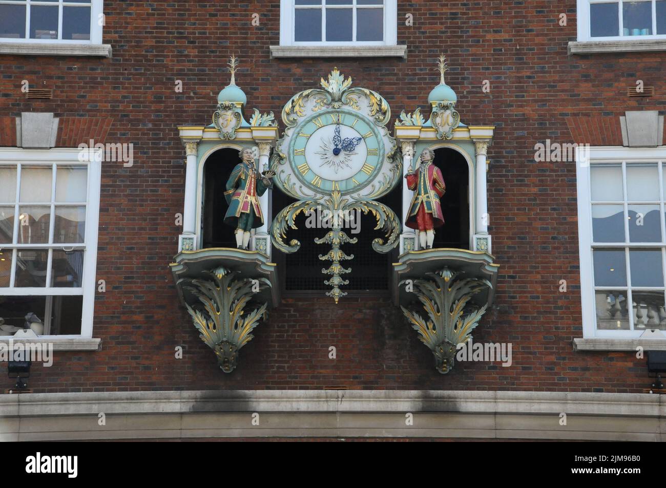Fortnum and Mason clock Stock Photo Alamy