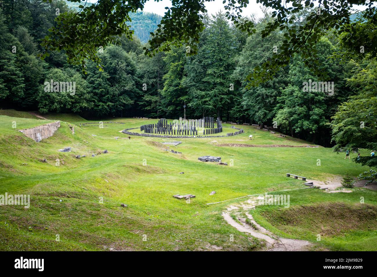 Dacian Fortresses of the Orăștie Mountains Sarmizegetusa Regia, the capital of the Dacians Dacian Fortresses of the Orăștie Mountains Sarmizegetusa Regia, the capital of the Dacians