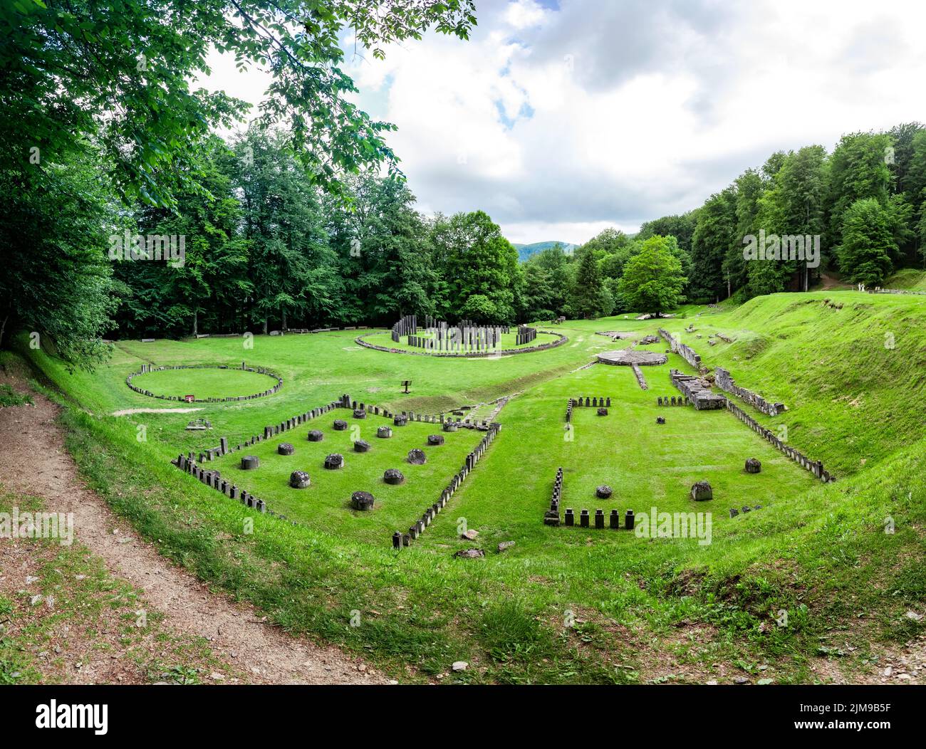 Dacian Fortresses of the Orăștie Mountains Sarmizegetusa Regia, the capital of the Dacians Dacian Fortresses of the Orăștie Mountains Sarmizegetusa Regia, the capital of the Dacians