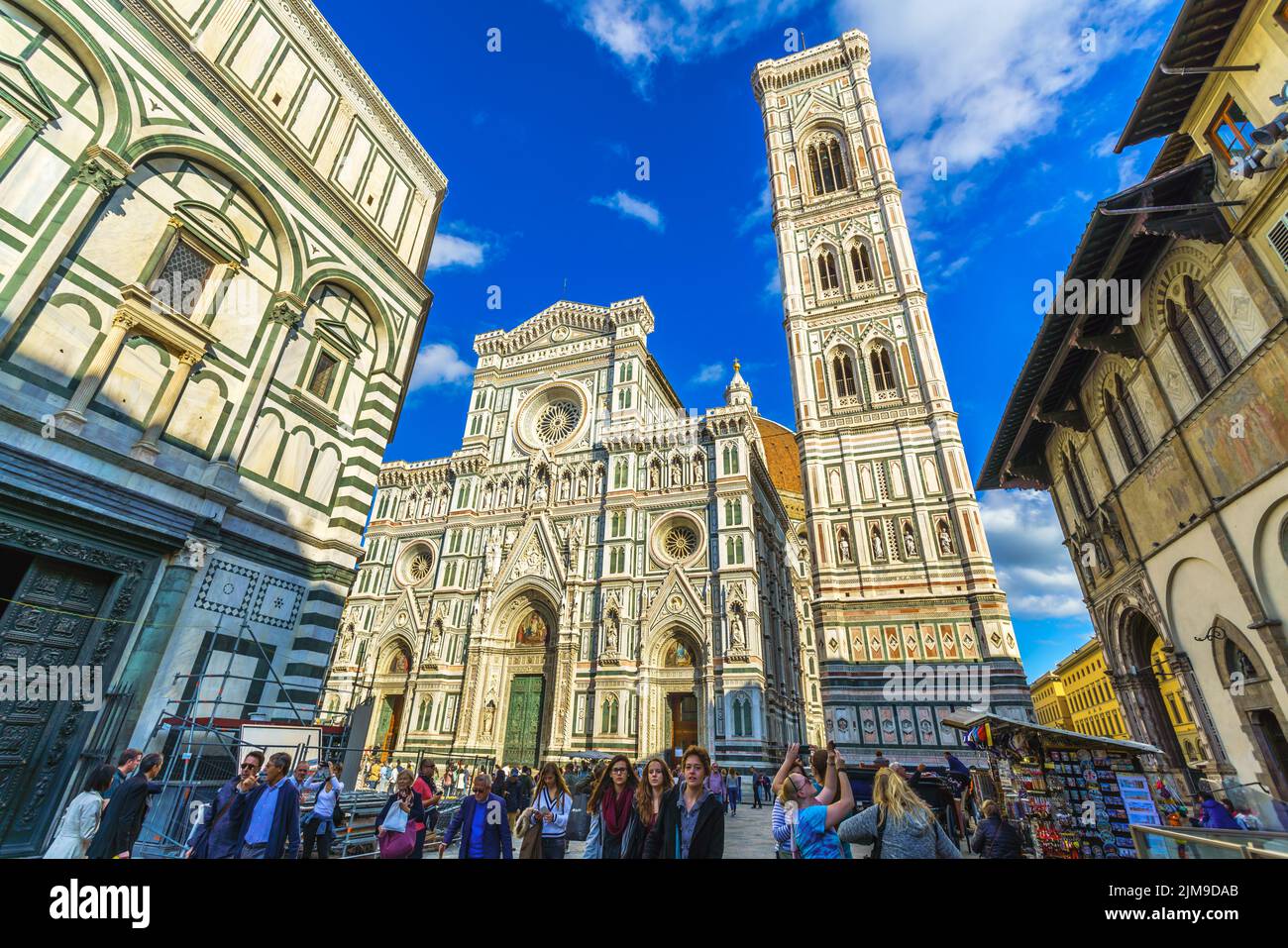 Cathedral of Saint Mary of the Flower in Florence Stock Photo