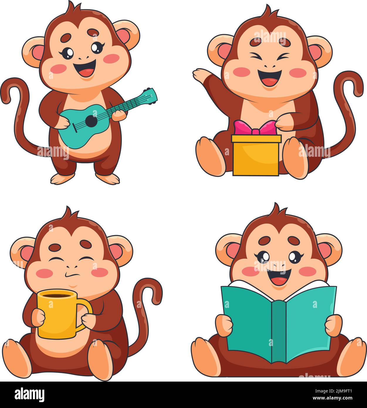 Monkeys use me box Cut Out Stock Images & Pictures - Alamy