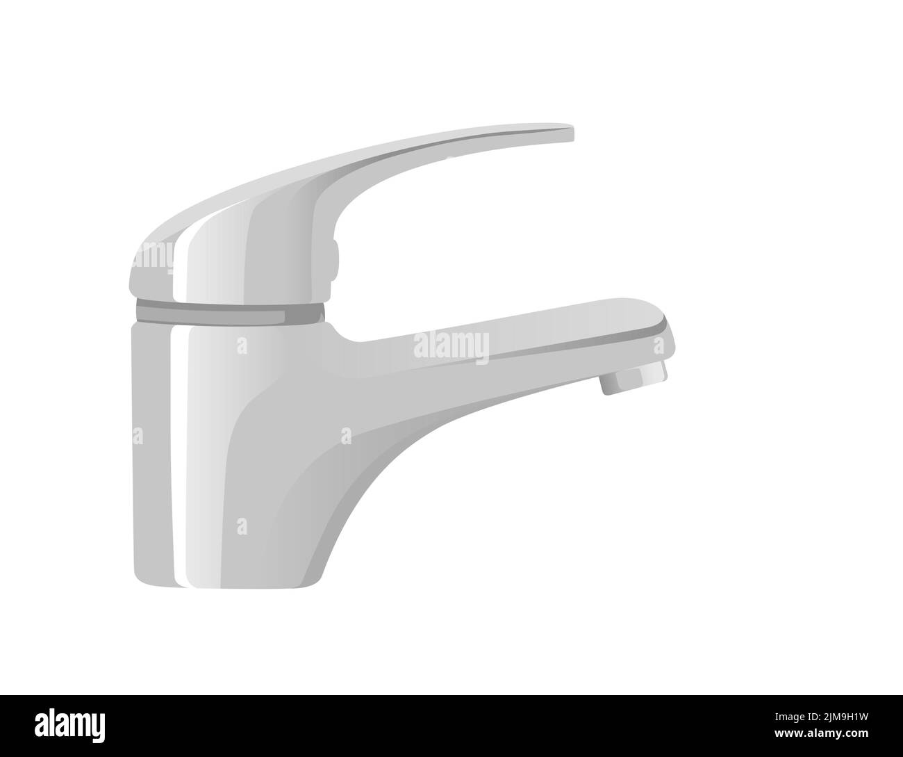 Stainless steel water tap faucet for bathroom in kitchen modern design