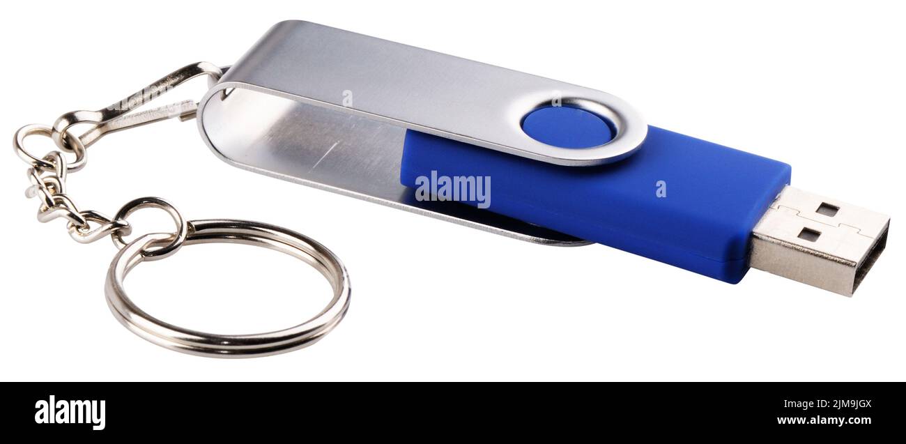 USB flash storage device isolated on the white background Stock Photo Alamy