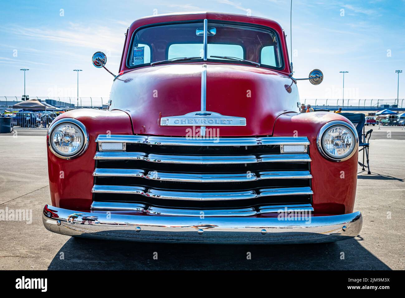 1952 chevy chevrolet 3100 pickup truck custom hires stock photography