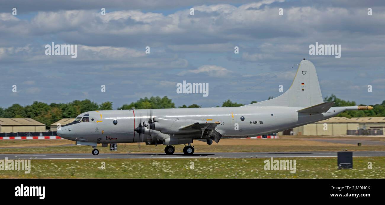 German Navy P-3C Orion at the Royal International Air Tattoo Stock Photo