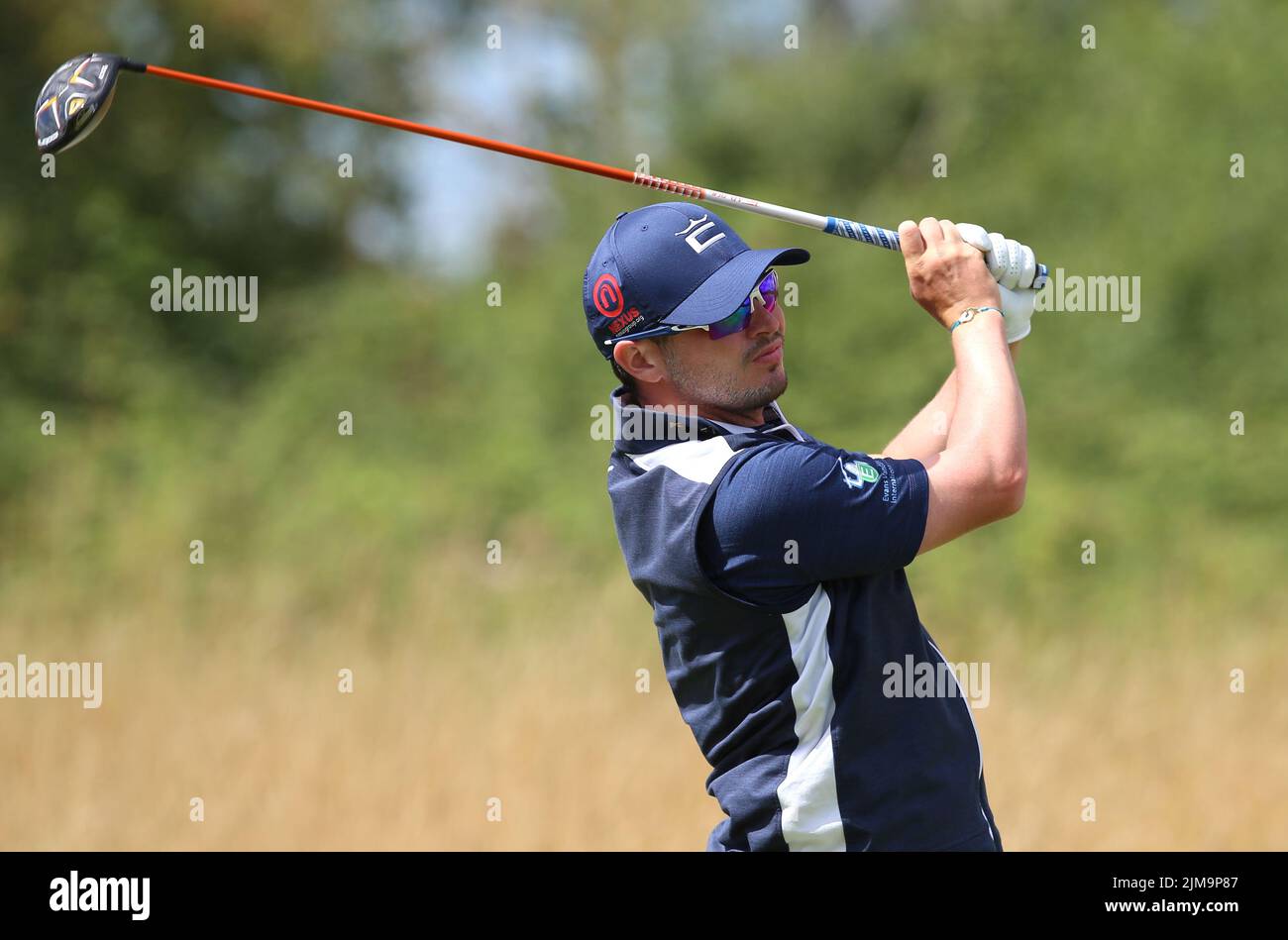 Scotland’s Ewen Ferguson during day two of the Cazoo Wales Open at the Celtic Manor Resort in Newport, Wales. Picture date: Friday August 5, 2022. Stock Photo