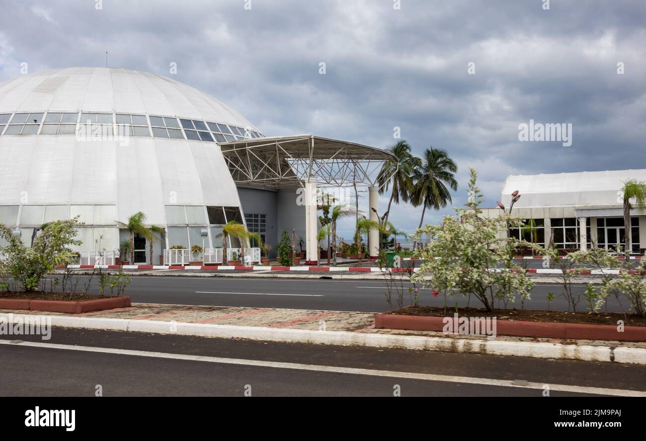 Modern convention center in Malabo, Equatorial Guinea Stock Photo - Alamy
