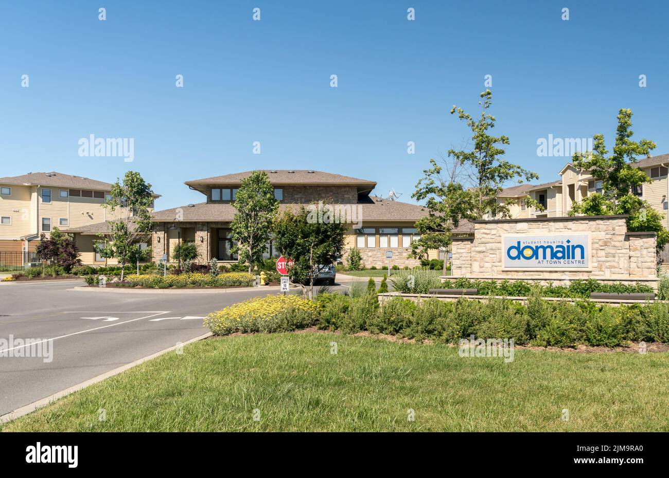 Domain student housing at West Virginia University Stock Photo Alamy