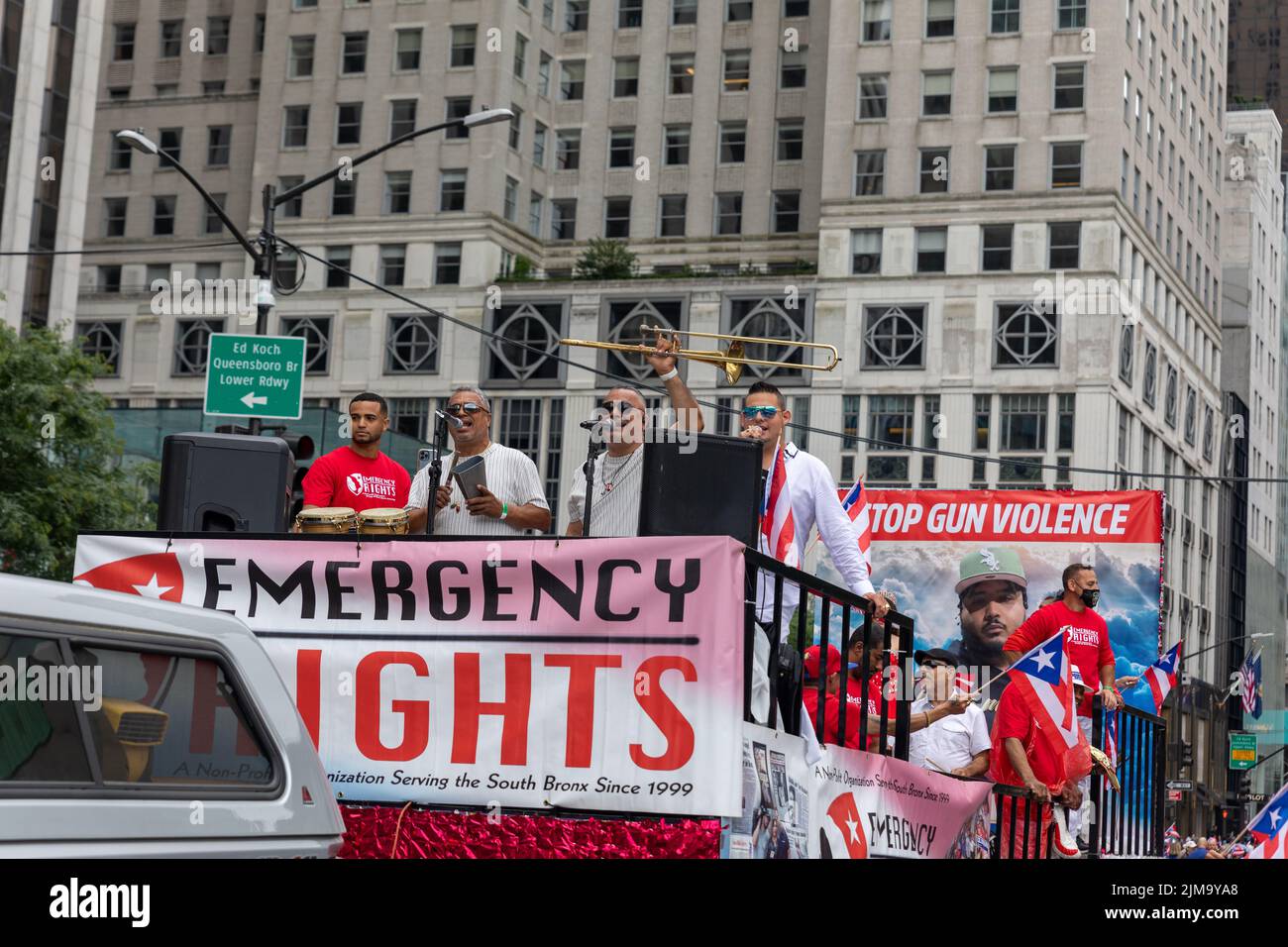 Puerto rican day parade new york city hi-res stock photography and ...