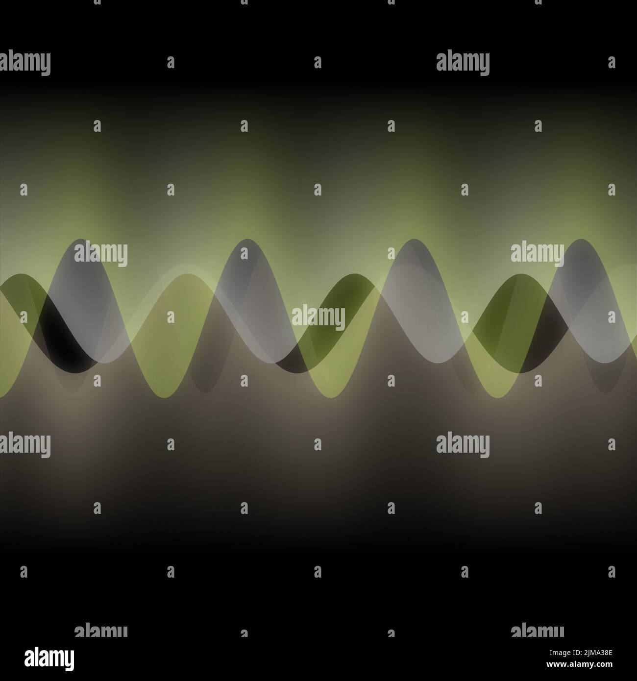Illustration of multiple waves oscillating or overlapping by many small ...