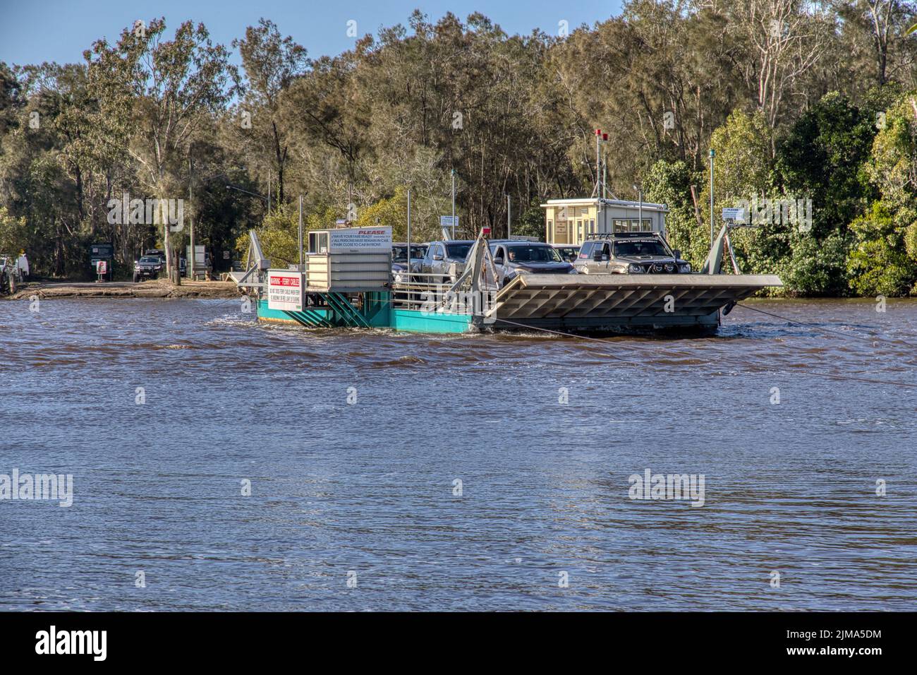 Noosa Tewantin car ferry to Noosa North ShoreSunshine Coast Queensland