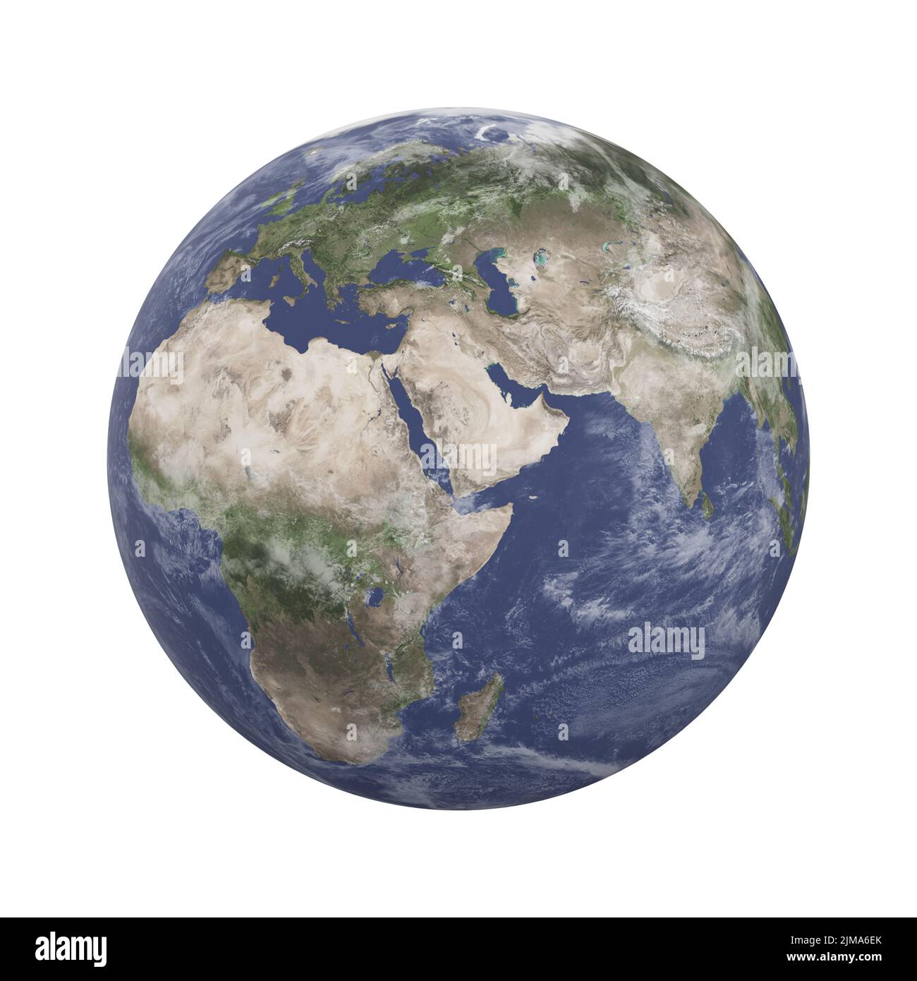 A 3d rendering of the globe on a white background Stock Photo - Alamy