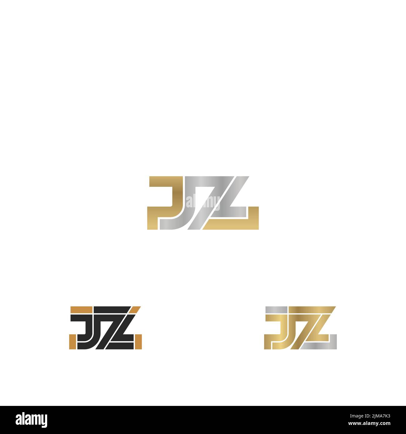 Alphabet Initials logo JZ, ZJ, Z and J Stock Vector Image & Art Alamy