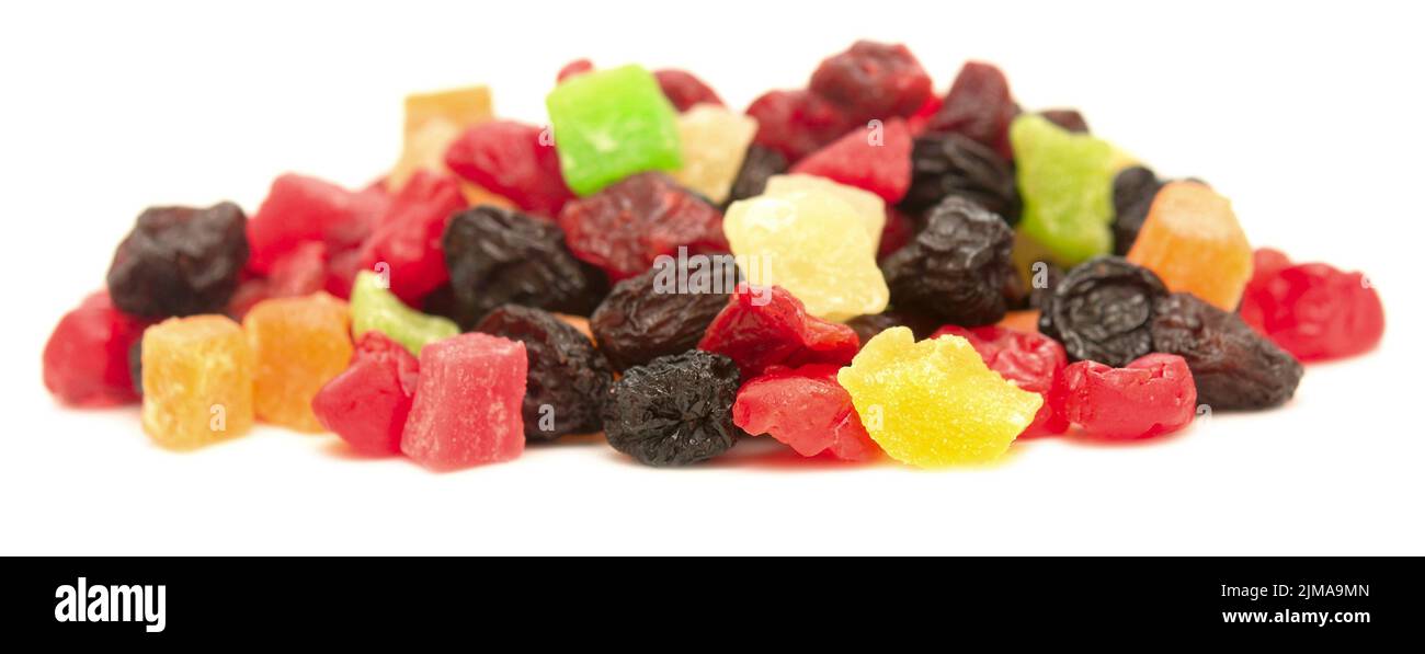 Candied and dried fruits from berries Stock Photo Alamy