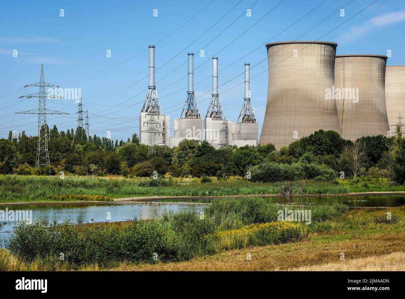 Werne, North RhineWestphalia, Germany Natural gas power plant, steam power plant, RWE Werne, North RhineWestphalia, Germany Natural gas power plant, steam power plant, RWE