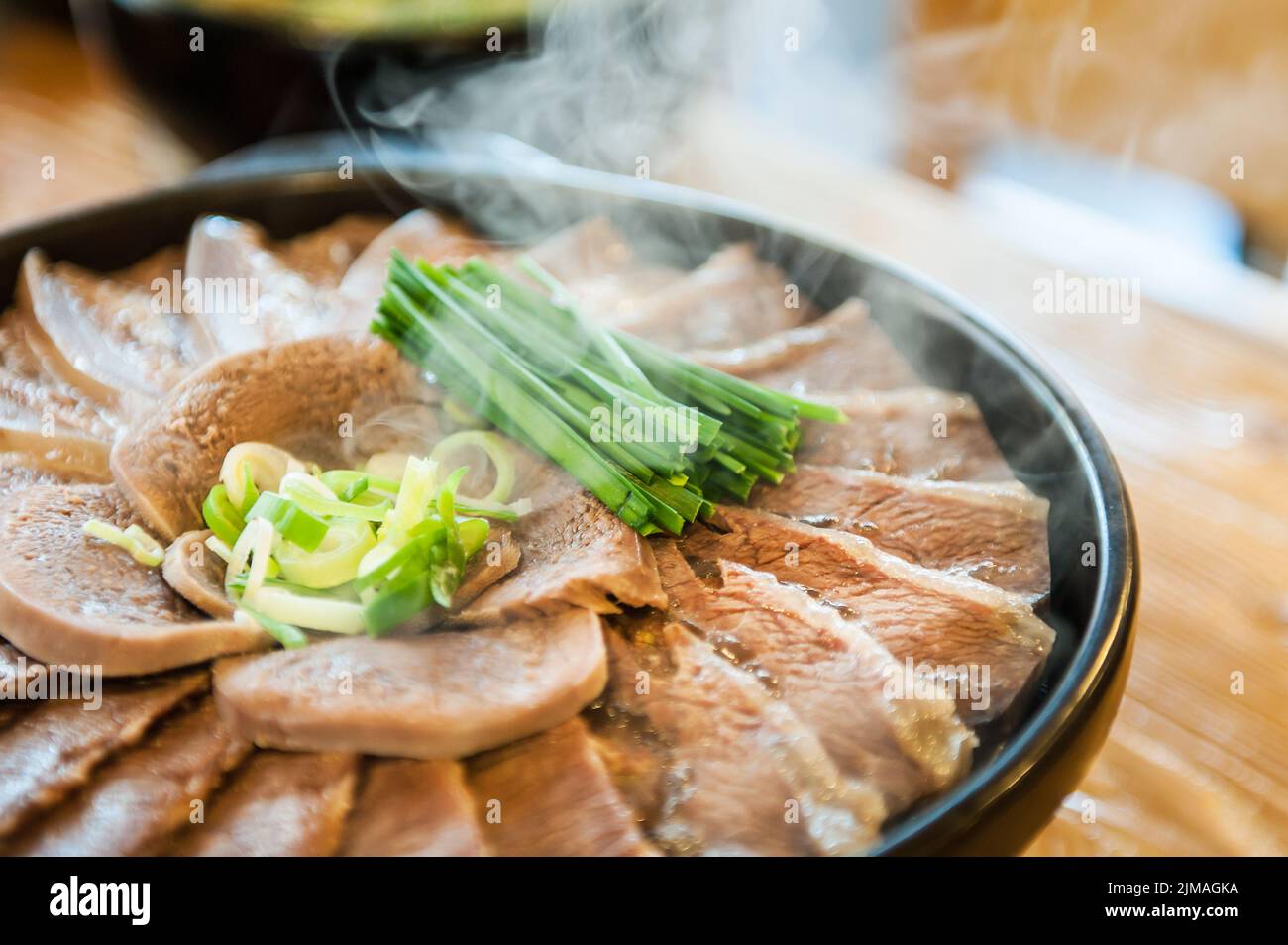 South Korea's beef steamed food Stock Photo Alamy
