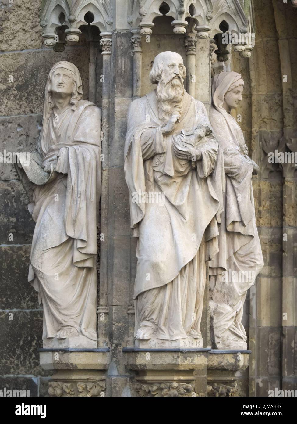 Leipzig - Thomaskirche (St. Thomas Church), Germany Stock Photo - Alamy
