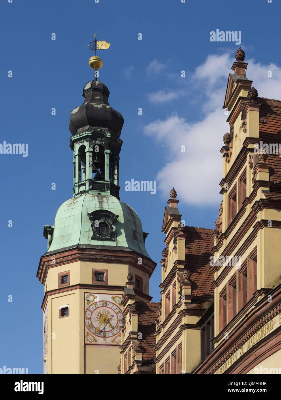 Leipzig - Old City Hall, Germany Stock Photo