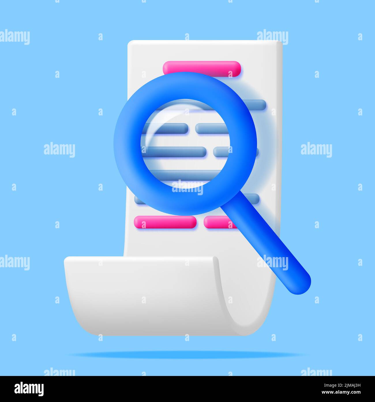 Magnifying Doc Shopping doc Stock Vector Images - Alamy
