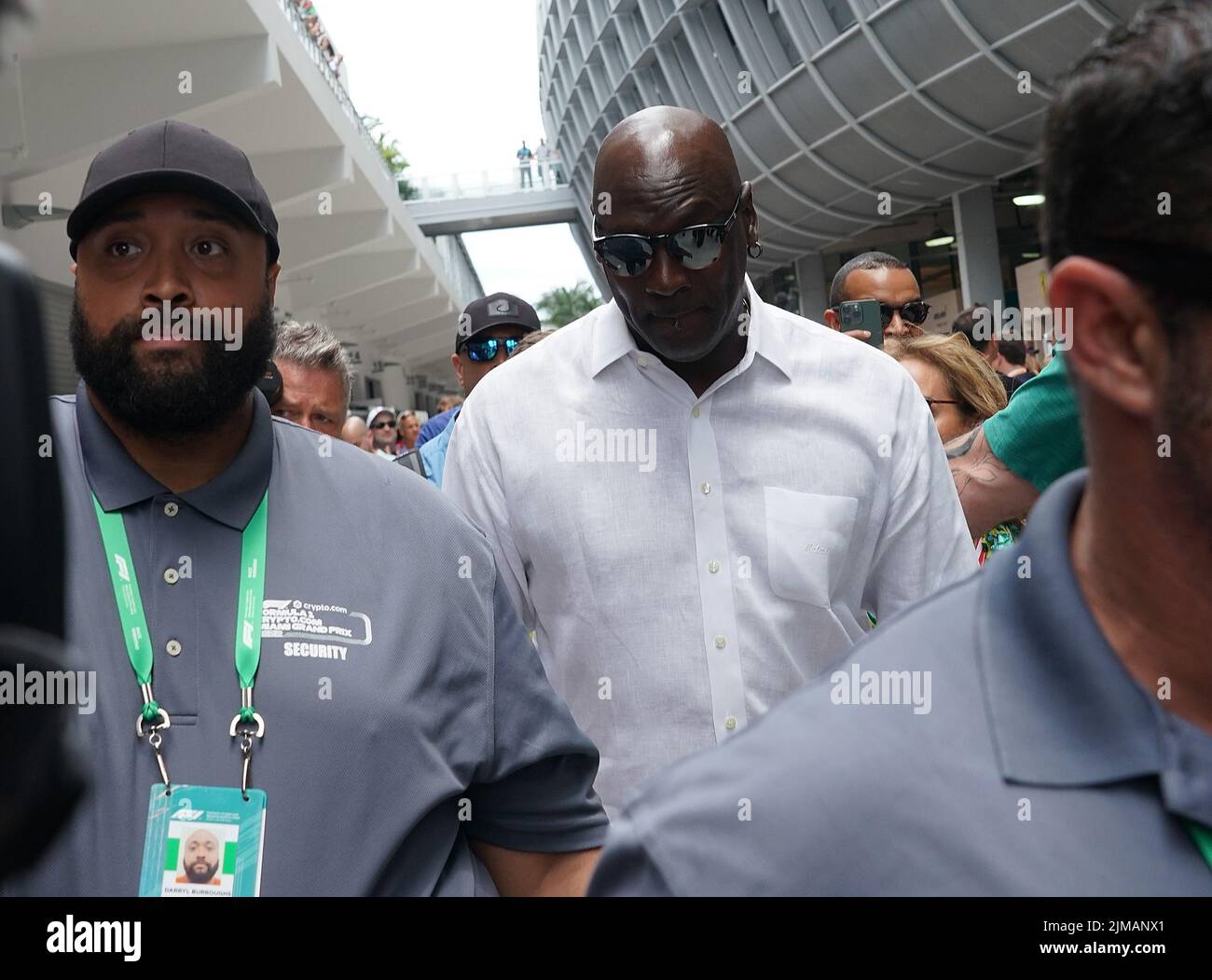 08.05.2022, Miami International Autodrome, Miami, FORMULA 1 CRYPTO.COM  MIAMI GRAND PRIX ,im Bild Basket Superstar Michael Jordan Stock Photo -  Alamy