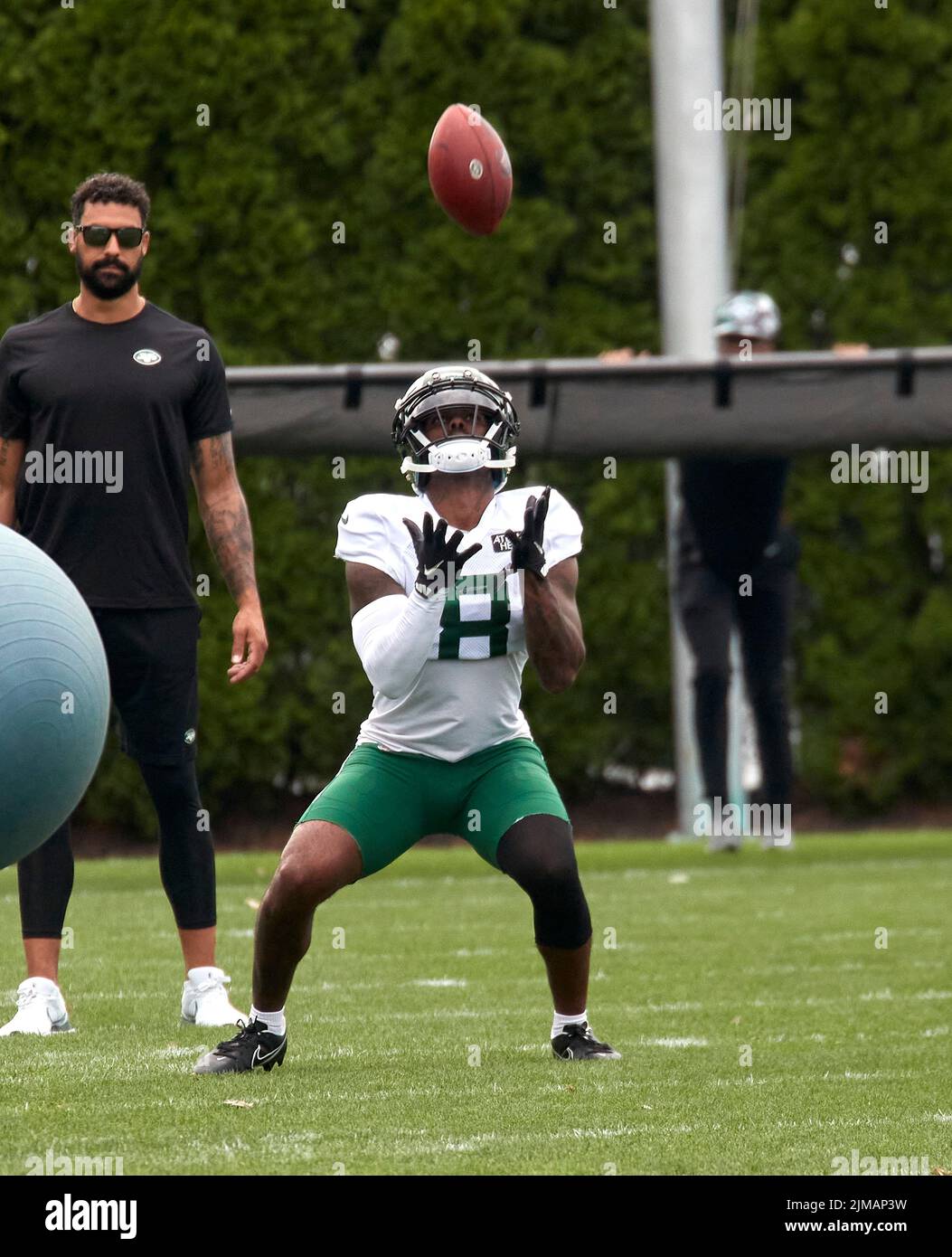 August 5, 2022, Florham Park, New Jersey, USA New York Jets' wide
