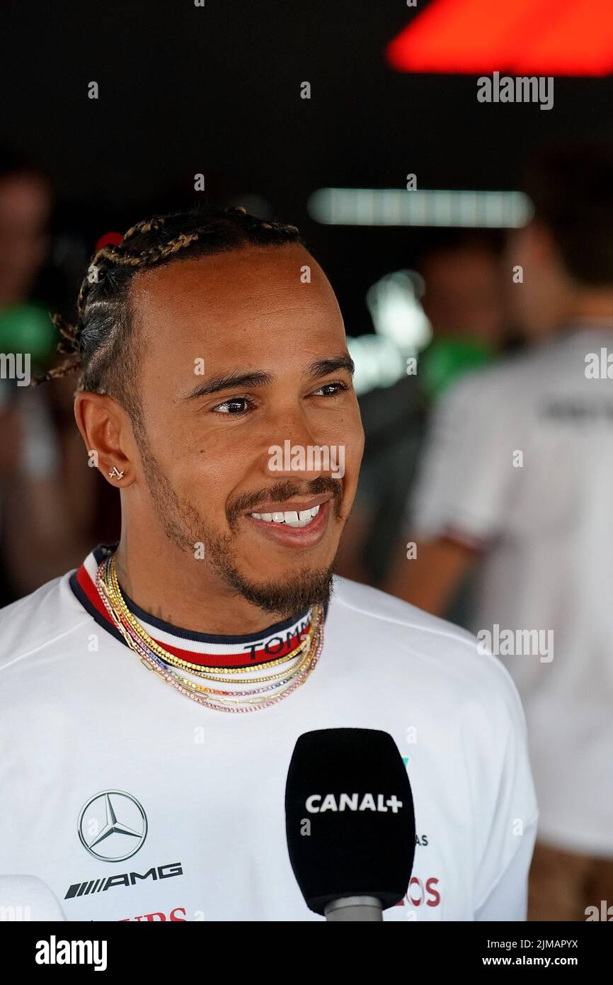 Lewis hamilton 2023 petronas hi-res stock photography and images - Alamy